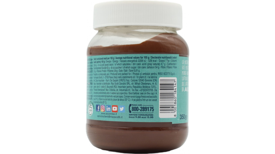 Scotti Si crema spalmabilr senza Lattosio Crema gr.350