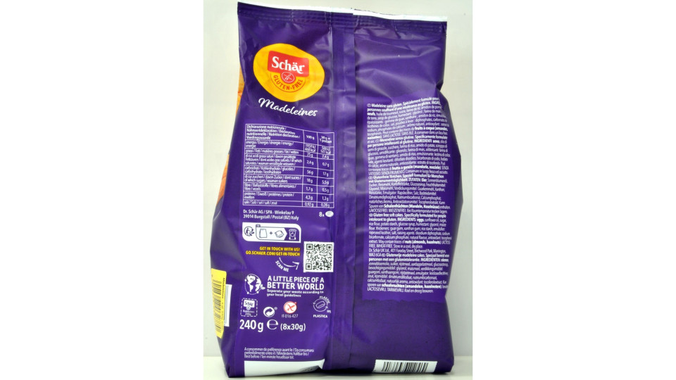 Schär Gluten-free madeleines gr.240