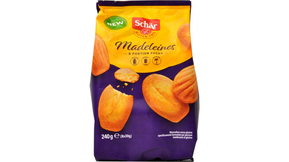 Schär Gluten-free madeleines gr.240
