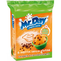Mr.Day muffin senza glutine con pepite di cioccolato fondente...