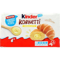kinder Kornetti Crema al Latte 6 x 45 g