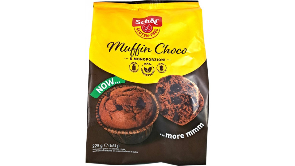 Schar muffin choco gr.45x5