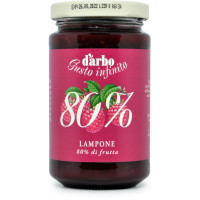 D'Arbo crema ai lamponi 80% gr.250
