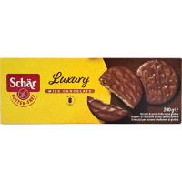 Schär Luxury biscotti ricoperti al cioccolato gr 200