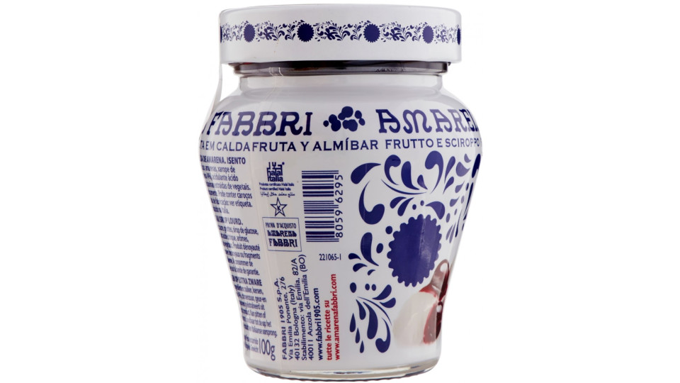 Amarena Fabbri Frutto e Sciroppo 230 gr.