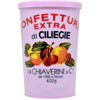 Chiaverini confettura extra alle ciliege gr.400