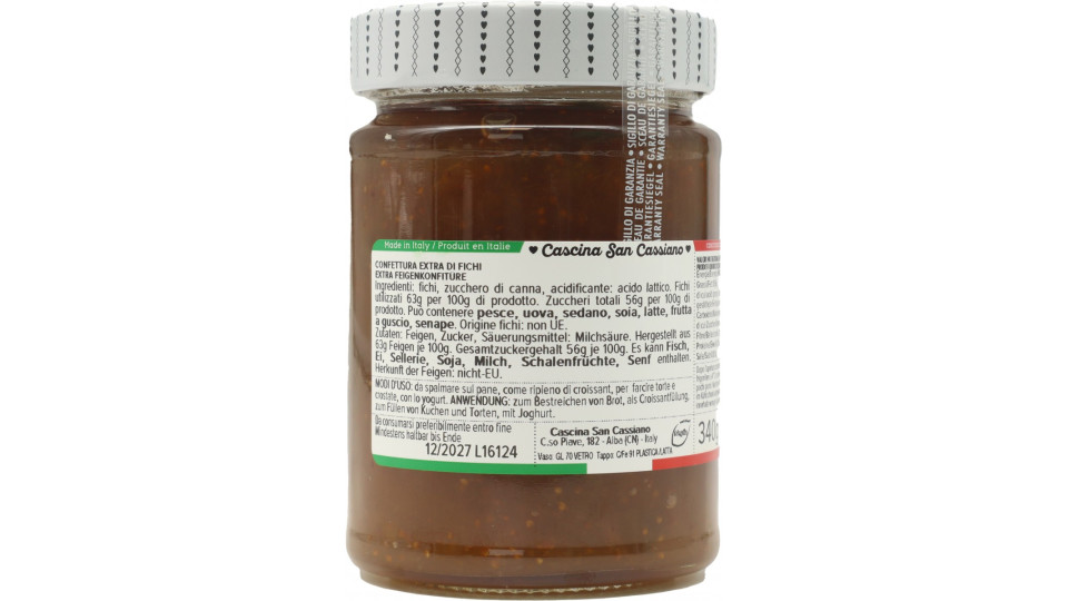 S.cassiano confettura di fico gr.340