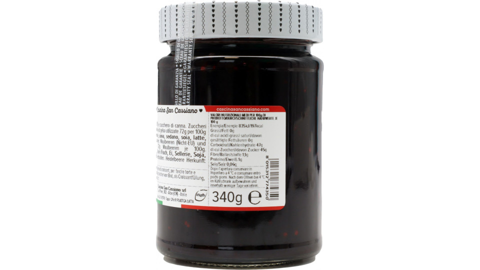 S.cassiano confettura gelso nero gr.340