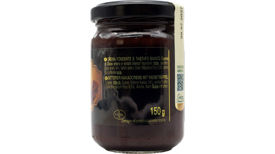 San Francesco crema al cioccolato fondente e tartufo bianco...