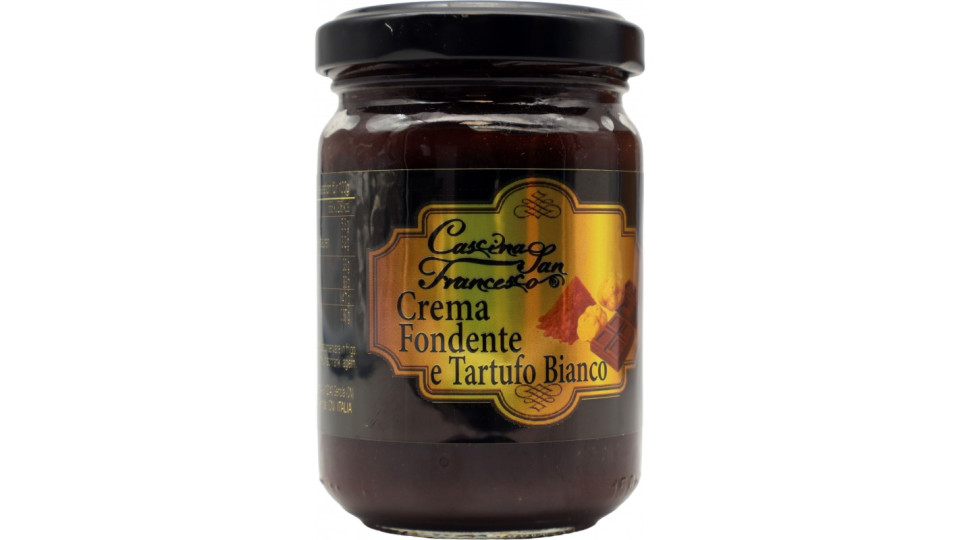 San Francesco crema al cioccolato fondente e tartufo bianco...