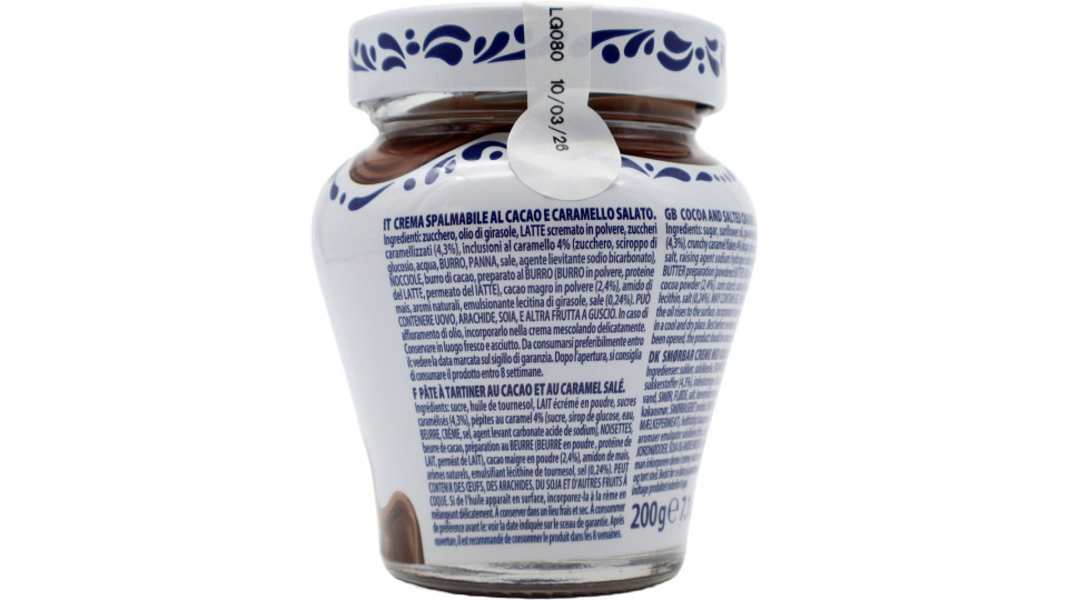 Fabbri crema spalmabile al cacao e caramello salato gr.200