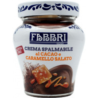 Fabbri crema spalmabile al cacao e caramello salato gr.200