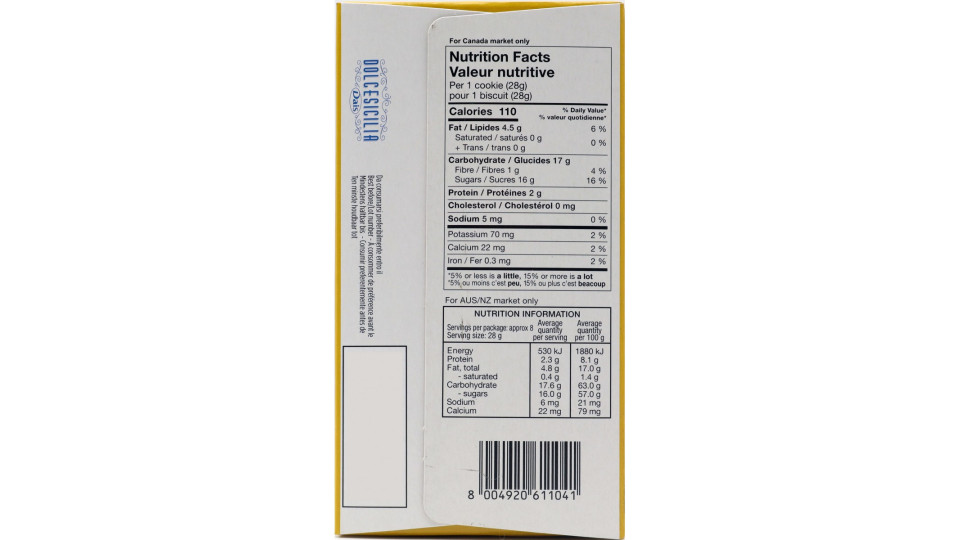 Dais paste di mandorla limone gr.220