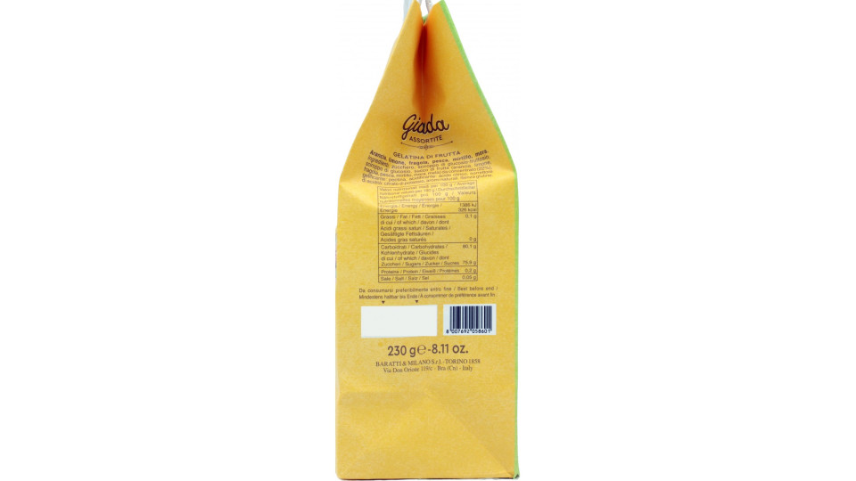 Baratti borsina gelee giada assortita gr.230
