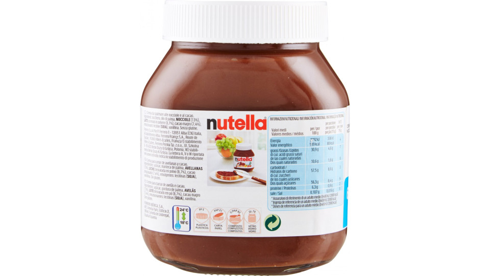 Nutella vaso gr.600