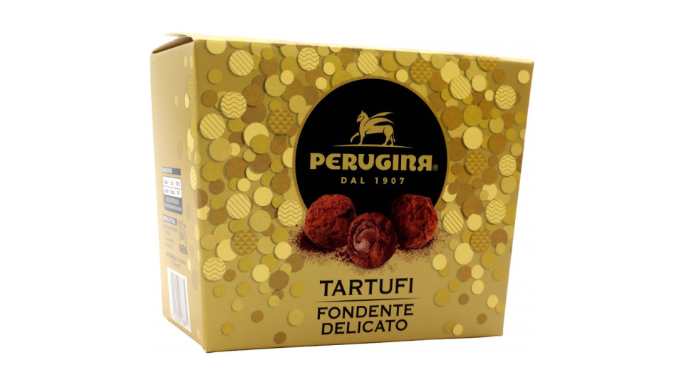 Perugina tartufi fondente delicato gr.200