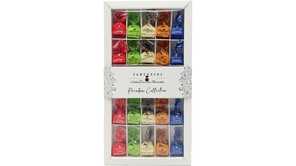 Antica torroneria rainbow tartufini assortiti gr.175