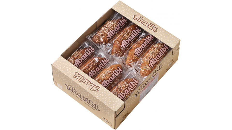 Abaribi croissant alla pesca vassoio x16 gr.960
