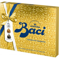 Perugina baci scatola natale assortito fondente gr.250