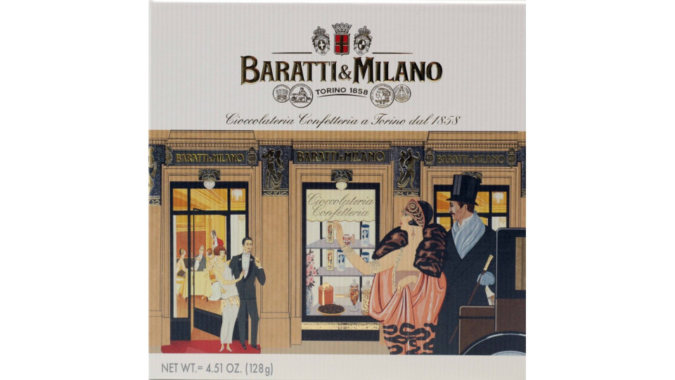 Baratti scat ola cioccolatini assortiti caffè storico gr.128