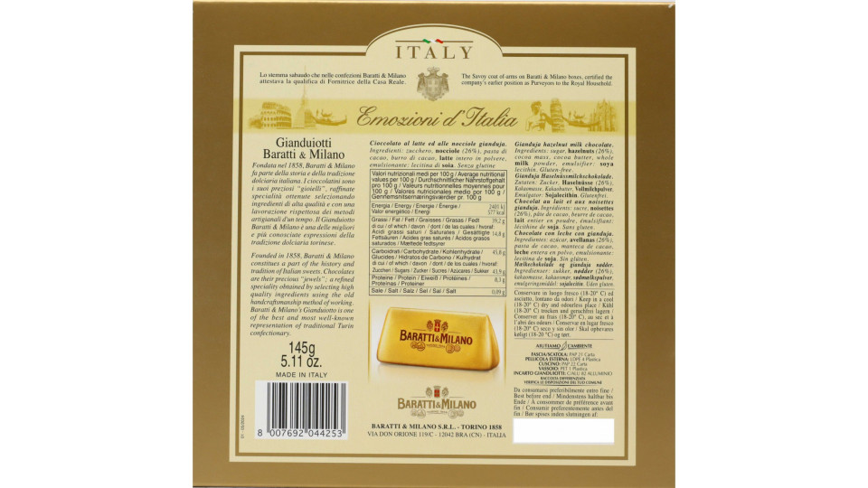 Baratti emozioni d'italia gr.145