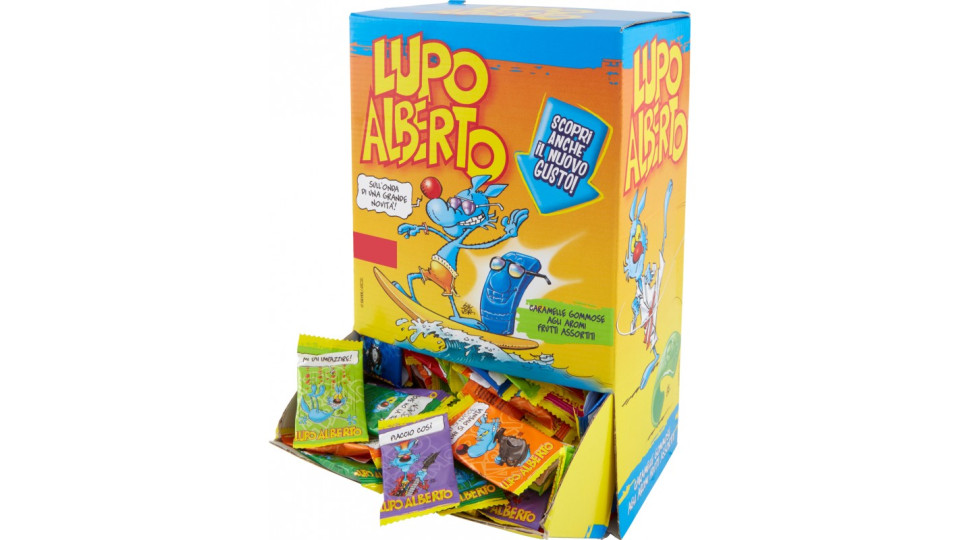 Caramelle Gommose agli Aromi Frutti Assortiti Lupo Alberto 200...