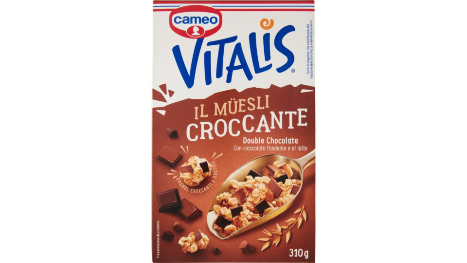 Cameo Vitalis il Müesli Croccante Double Chocolate 310 g
