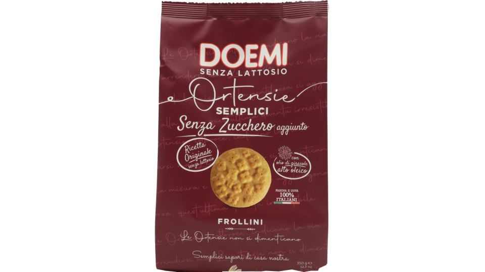 Doemi biscotti ortensie semplici senza zucchero gr.350