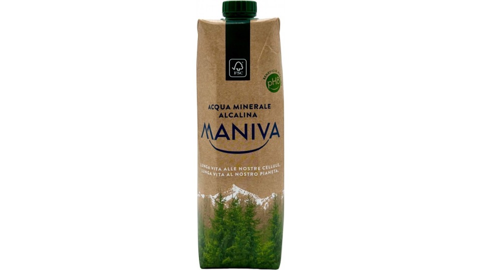 Maniva acqua naturale smile box lt.1