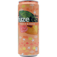 FUZE TEA, Tè Nero Pesca Sleek Can 330ml