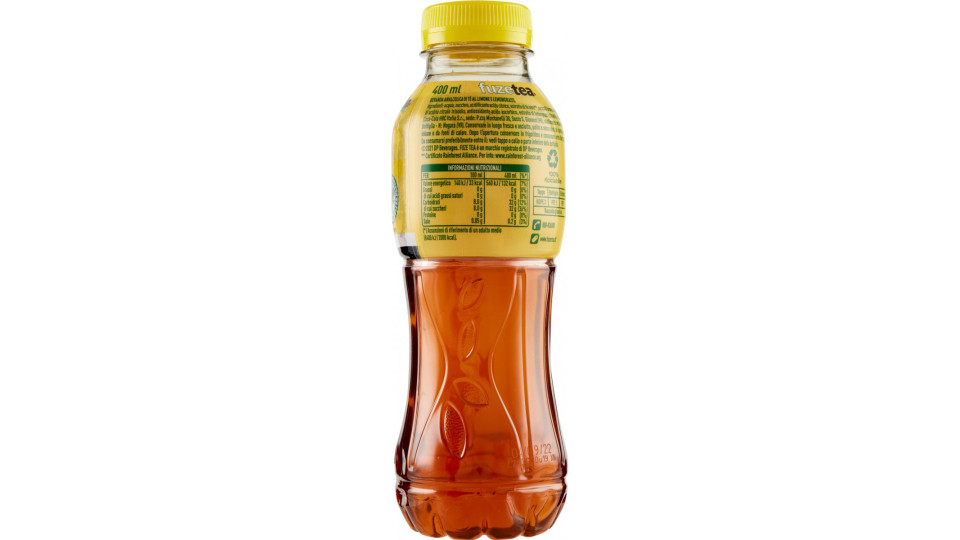FUZE TEA, Tè al Limone e Lemongrass 400 ml (PET)