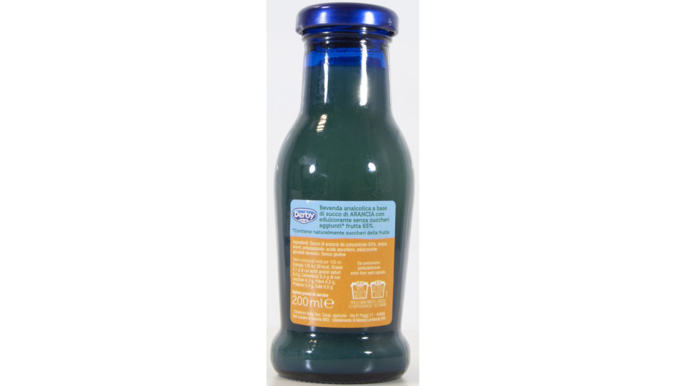 Derby blue Senza Zuccheri Aggiunti* Arancia CL.20
