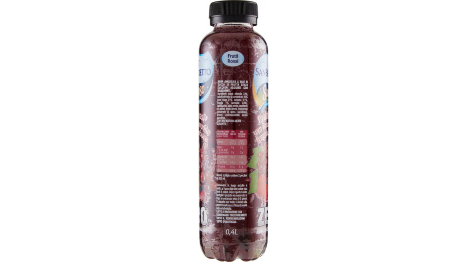 San Benedetto Succoso Zero Frutti rossi 0,40 lt.