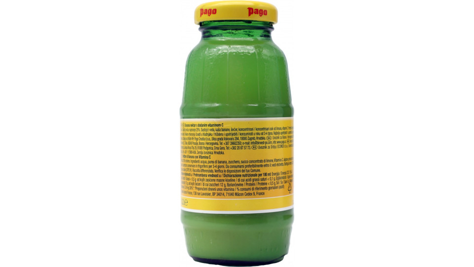Pago succo banana cl.20 vap