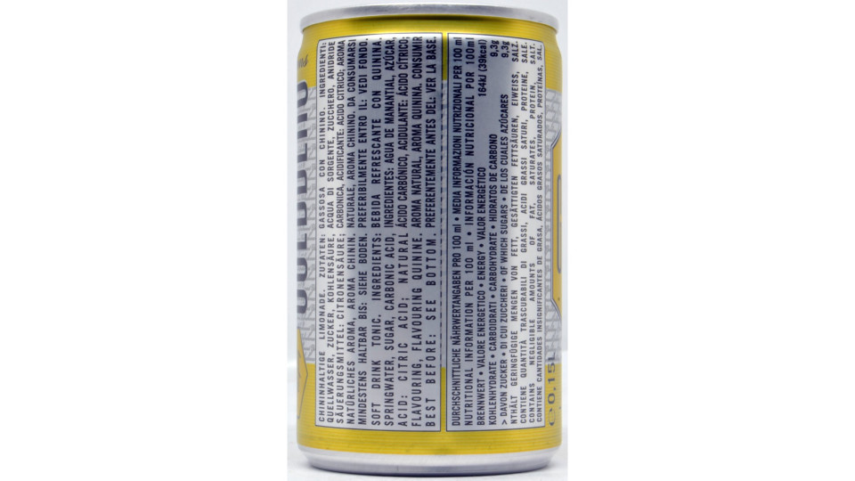 Bib goldberg tonic water lattina cl.15