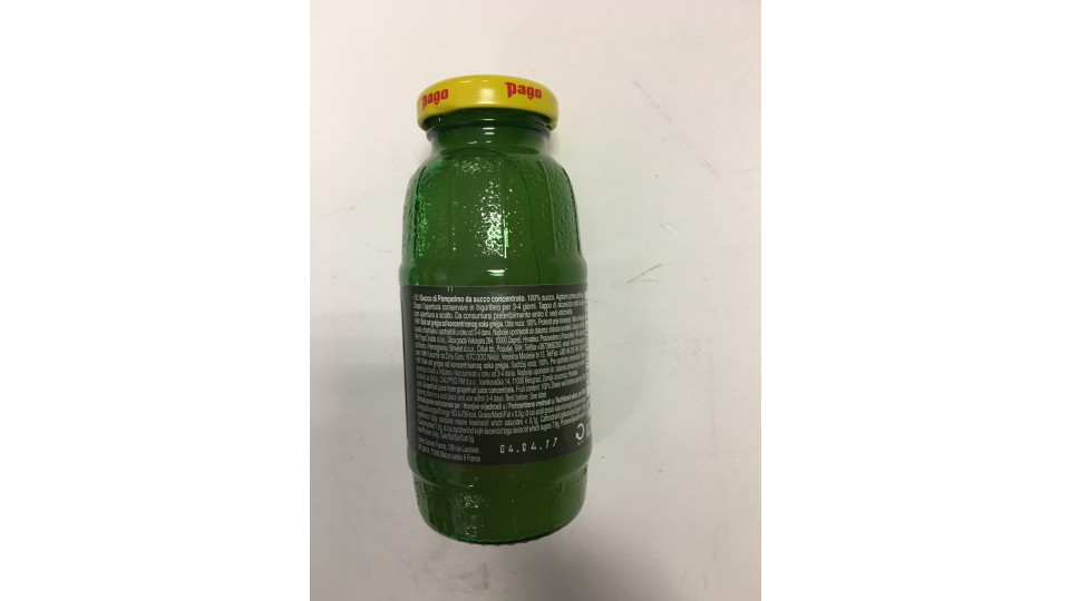 Pago succo pompelmo cl.20 vap