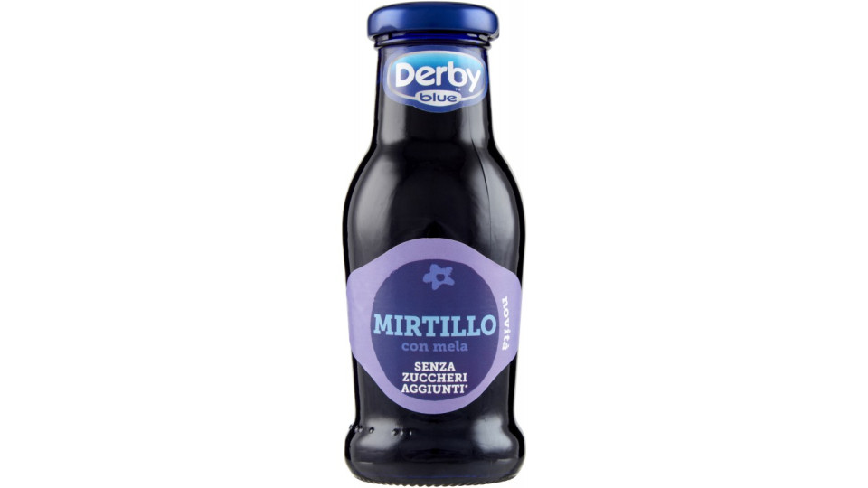 Derby blue Senza Zuccheri Aggiunti* Mirtillo con mela CL.20