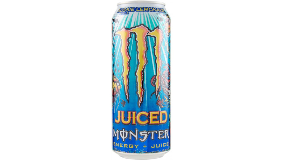 Monster Energy + Juice Aussie Lemonade Can 500 ml