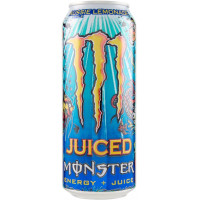 Monster Energy + Juice Aussie Lemonade Can 500 ml