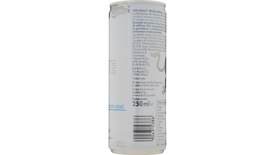 Red Bull Energy Drink, Gusto Cocco Açaí, 250 ml