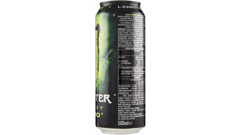 Monster Energy Nitro Super Dry Can cl.50