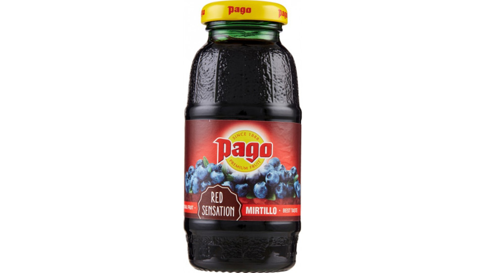Pago succo mirtilli cl.20 vap