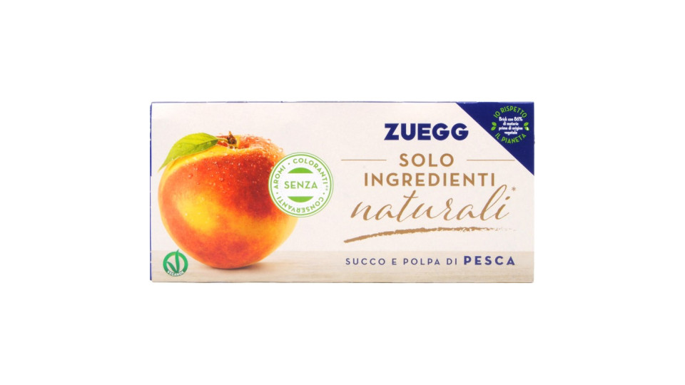Zuegg succhi pesca ml.200x3