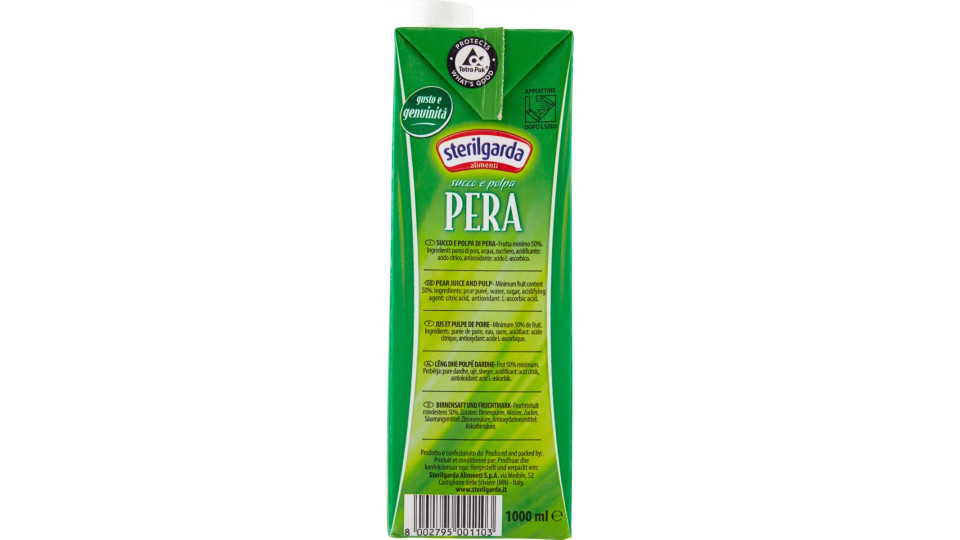 Sterilgarda succo pera - lt.1