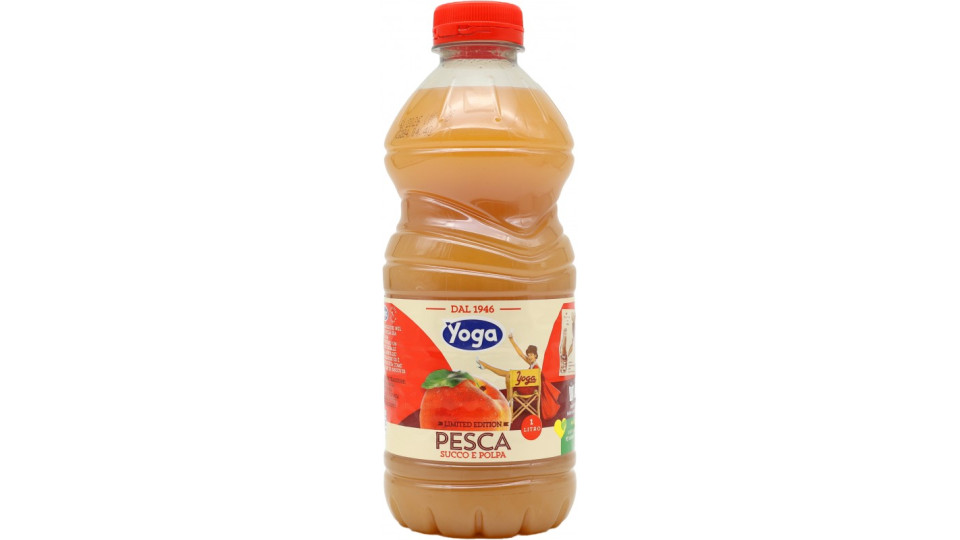 Yoga Pesca Succo e Polpa 1 Litro