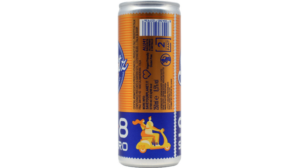 Santero spritz orange lattina cl.25