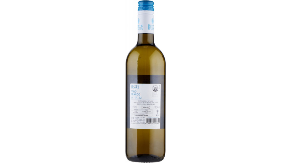 BotteBuona Vino Bianco d'Italia 0,75 Lt.