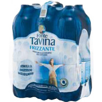 Tavina acqua frizzante lt.1,5x6