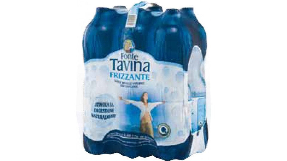 Tavina acqua frizzante lt.1,5x6