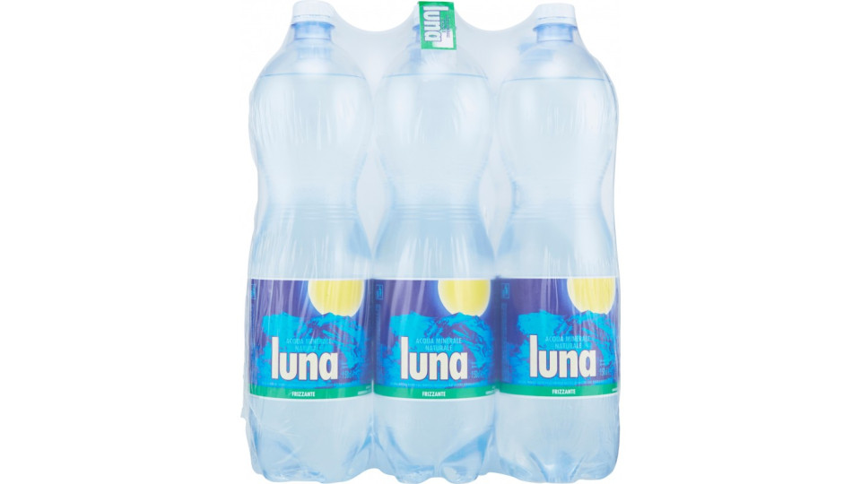 Luna acqua frizzante lt.1,5 x6